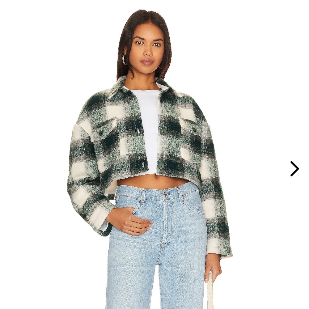 Lovers + Friends plaid shacket